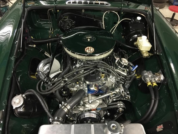 Installed 302 V8 With Kit